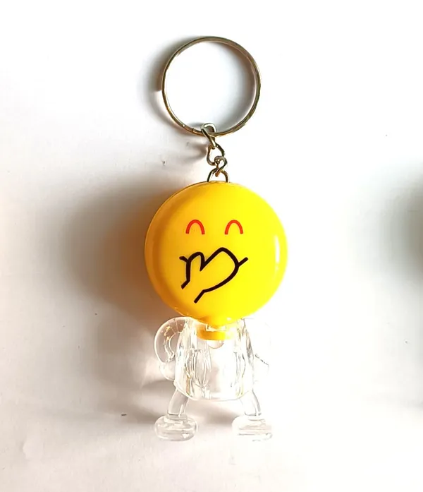 Yellow_Plastic_Keychain_For_Home_Decor_Pack_Of_1