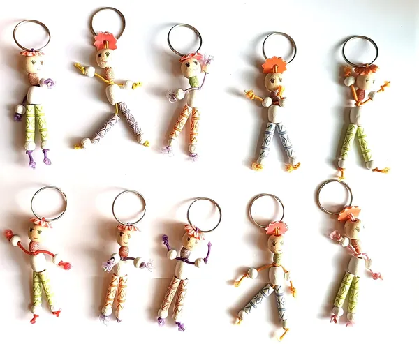 Brown_Wood_Keychain_For_Home_Decor