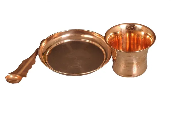 Festilo_Gold_Copper_Panchpatra_Set