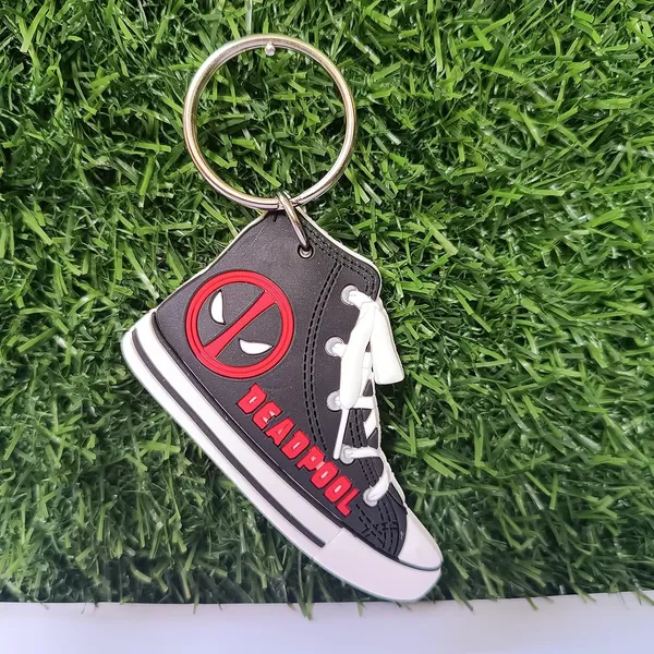 Black_Rubber_Keychain_For_Home_Decor_Pack_Of_1