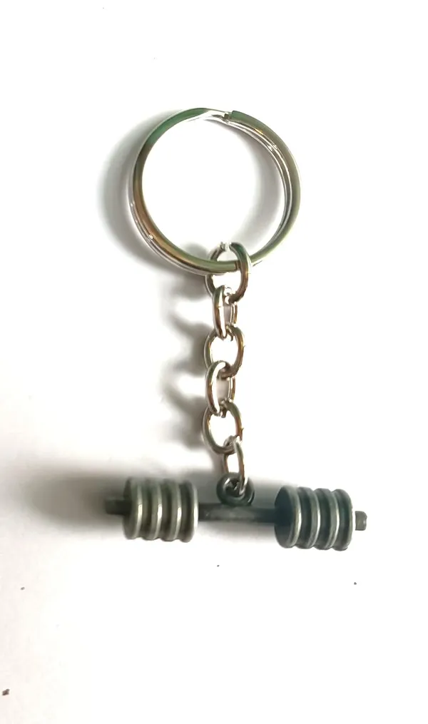 Grey_Metal_Keychain_For_Home_Decor_Pack_Of_1