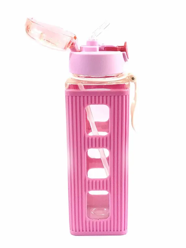 Pink__Plastic_Kids_Sipper_Bottle_For_Home_Decor