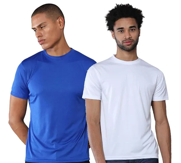 Blue_And_White_Cotton_T_Shirt_For_Men