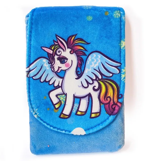 Blue_Plush_Mobile_Pouch_For_Home_Decor
