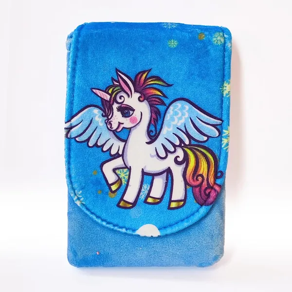 Blue_Plush_Mobile_Pouch_For_Home_Decor