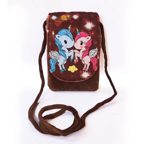 Brown_Velvet_Sling_Pouch_For_Home_Decor