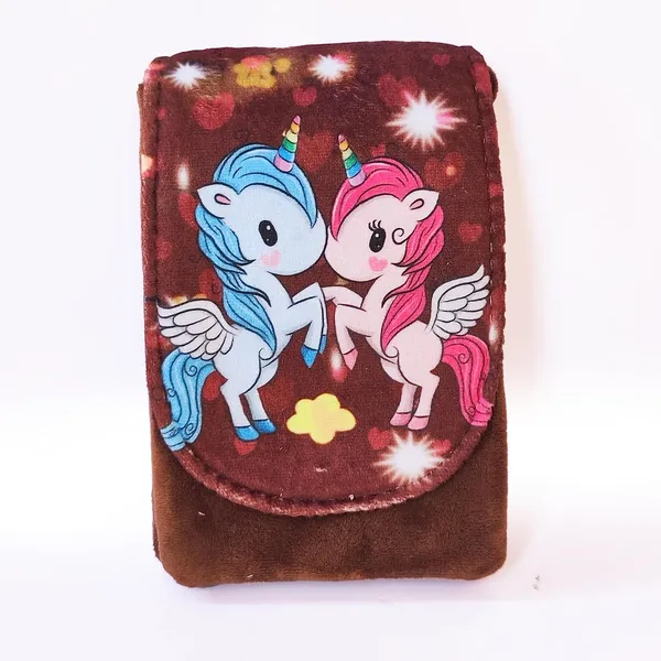 Brown_Velvet_Sling_Pouch_For_Home_Decor