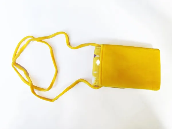 Yellow_Velvet_Sling_Bag_For_Home_Decor