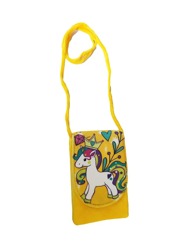 Yellow_Velvet_Sling_Bag_For_Home_Decor