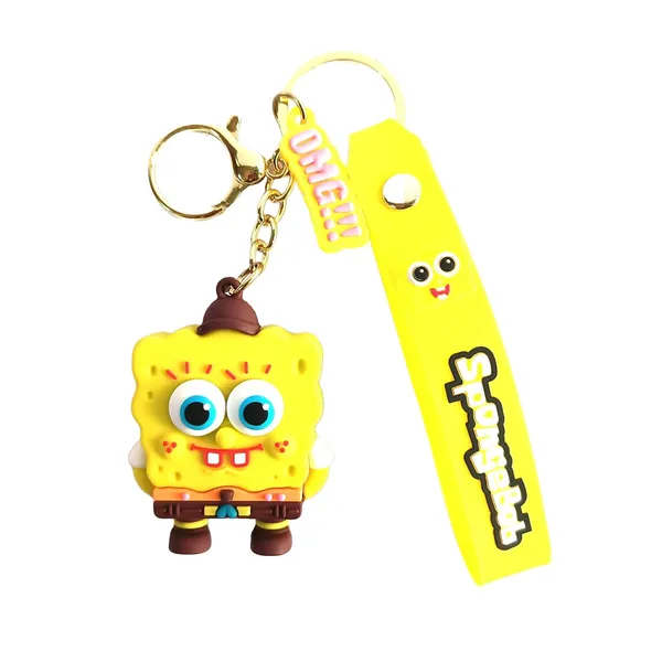 Yellow_Rubber_Keychain_For_Home_Decor_Pack_Of_1