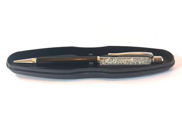 Blue_Metal_Ball_Pen_For_Home_Decor