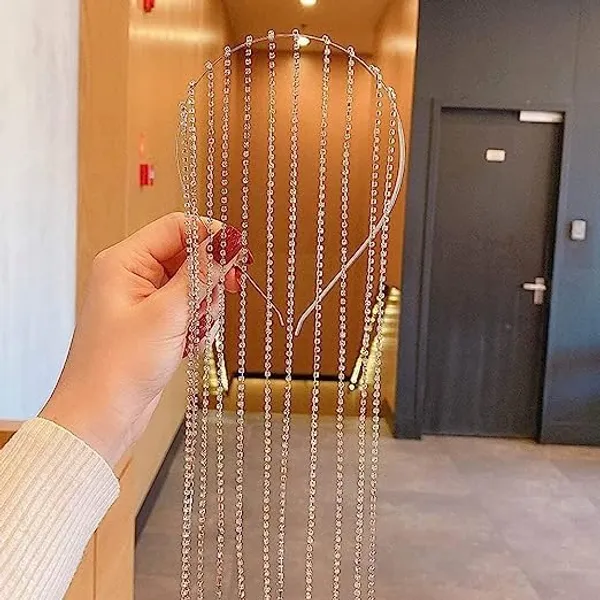 Silver_Metal_Hair_Accessory_For_Home_Decor
