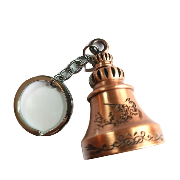 Brown_Metal_Keychain_For_Home_Decor_Pack_Of_1