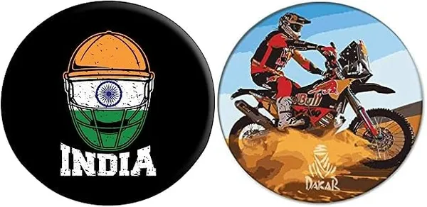 Festilo_Brown_Plastic_Pin_Badge