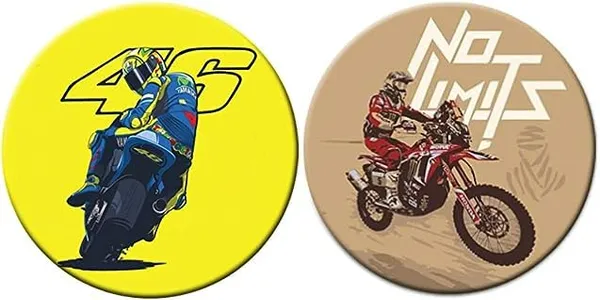 Festilo_Brown_Plastic_Pin_Badge