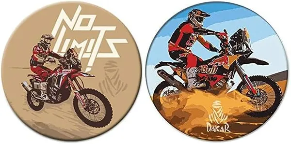 Festilo_Brown_Plastic_Pin_Badge