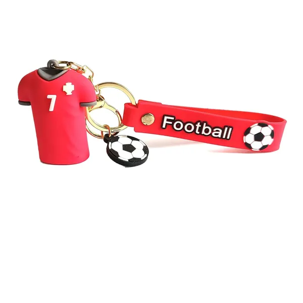 Red_Rubber_Keychain_For_Home_Decor_Pack_Of_1