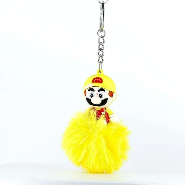 Yellow_Rubber_Keychain_For_Home_Decor_Pack_Of_1
