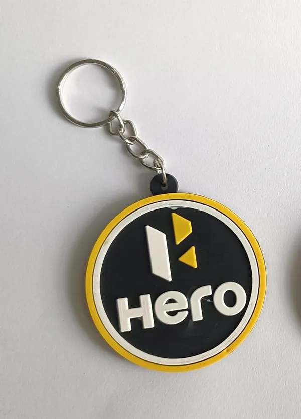 Yellow_Rubber_Keychain_For_Home_Decor_Pack_Of_1