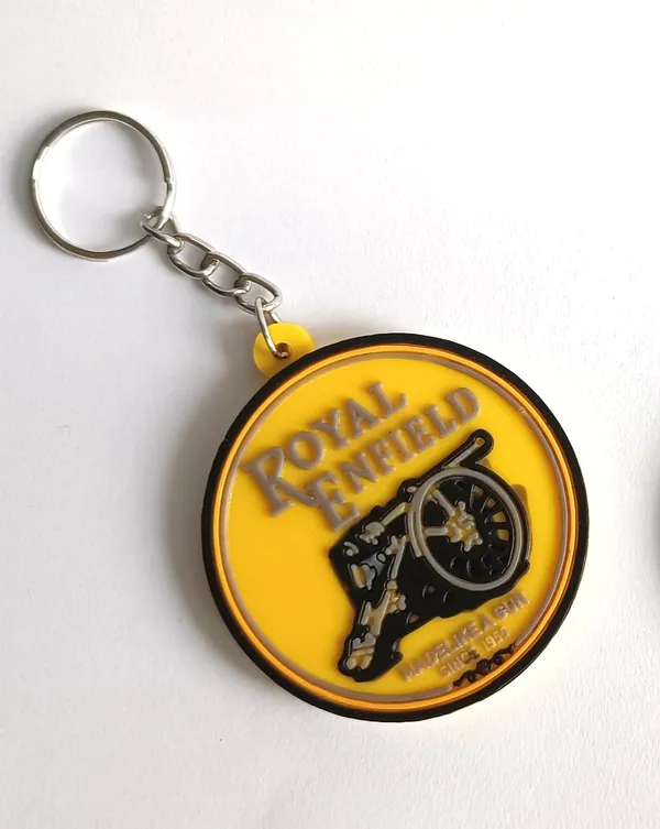 Yellow_Rubber_Keychain_For_Home_Decor_Pack_Of_1