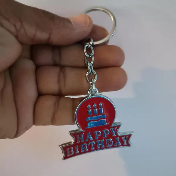 Red_Metal_Keychain_For_Home_Decor_Pack_Of_1