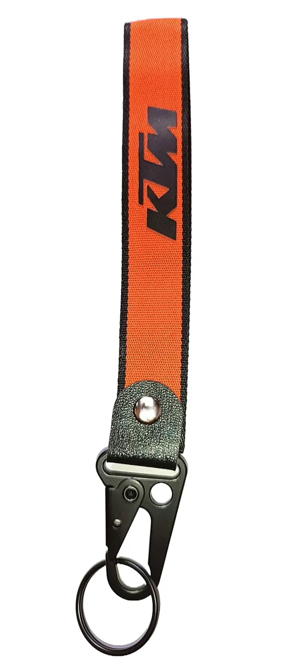 Orange_Satin_Bike_Lanyard_For_Home_Decor_Pack_Of_1