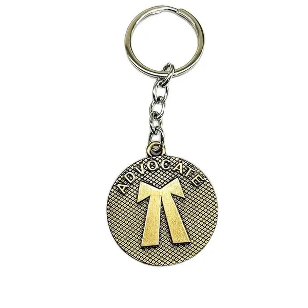 Festilo_Yellow_Metal_Keychain_Pack_Of_3
