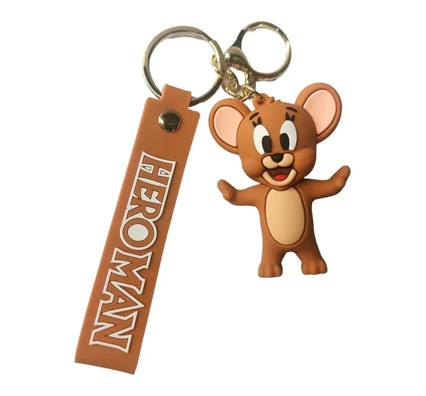 Brown_Rubber_Keychain_For_Home_Decor