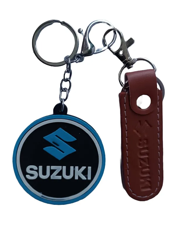 Yellow_Leather_And_Rubber_Keychain_For_Home_Decor_Pack_Of_1