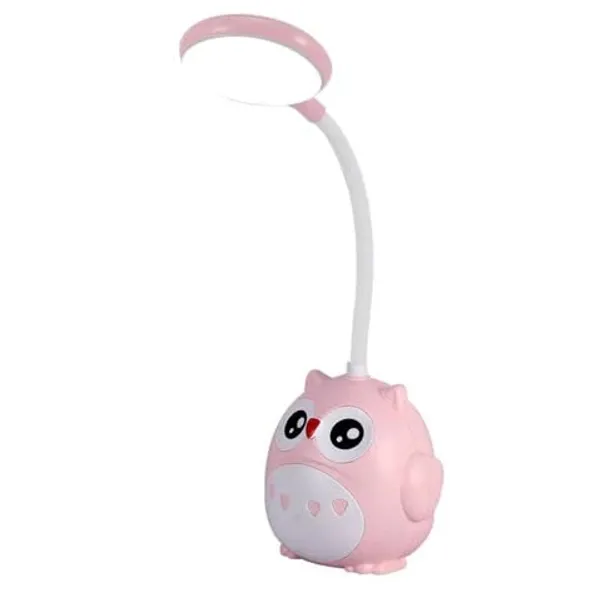 Pink_Microfiber_Desktop_Fan_For_Home_Decor
