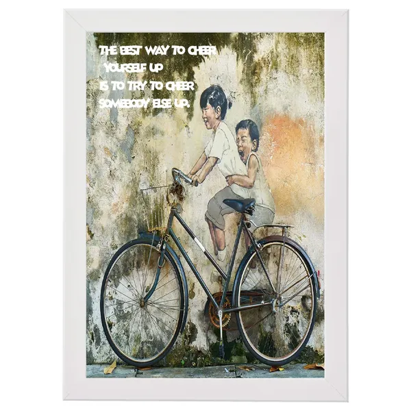 White_Acrylic_Framed_Poster_For_Home_Decor