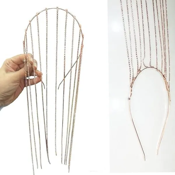 Rose_Gold_Metal_Hair_Accessory_For_Home_Decor