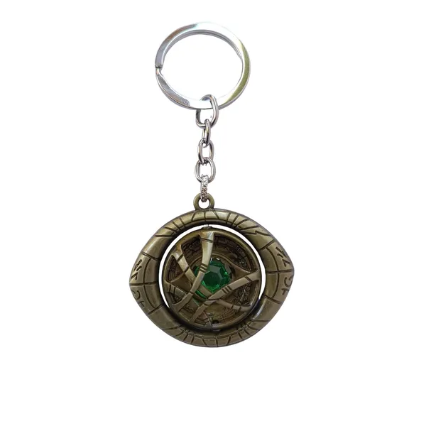 Gold_And_Brown_Metal_Keychain_For_Home_Decor_Pack_Of_1