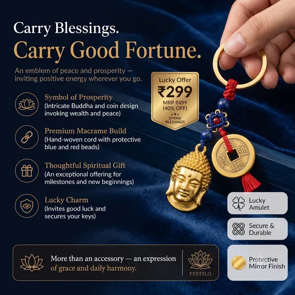 Festilo_Lord_Buddha_Head_&_Feng_Shui_Lucky_Coin_Keychain_–_Hand-Braided_Macrame_Cord_&_Ancient_Prosperity_Charm_|_Spiritual_Good_Luck_Keyring_for_Car,_Bike,_Home_Keys_&_Gifting