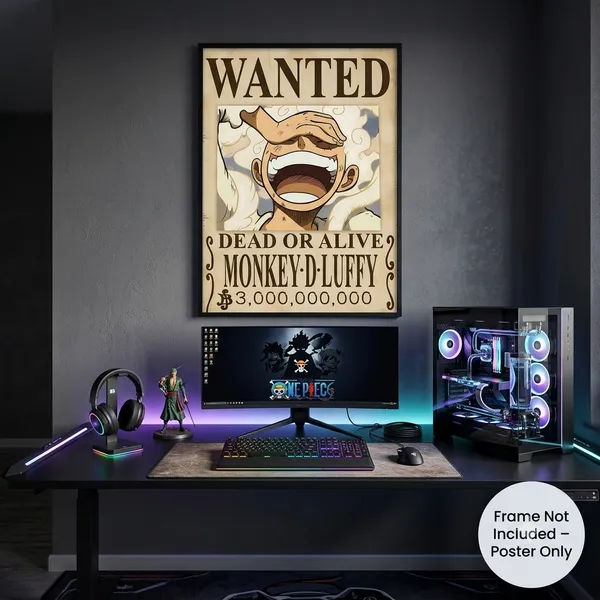 Festilo_Monkey_D._Luffy_Wanted_Anime_Wall_Poster_A3