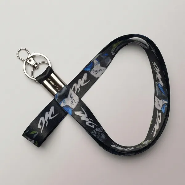 Festilo_Black_Polyster_Keychain_For_Bike,_Car_Pack_Of_1