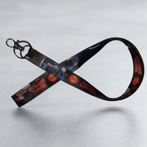 Festilo_Black_Polyster_Keychain_For_Bike,_Car_Pack_Of_1