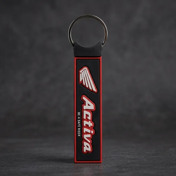 Black_Rubber_Keychain_For_Home_Decor_Pack_Of_1