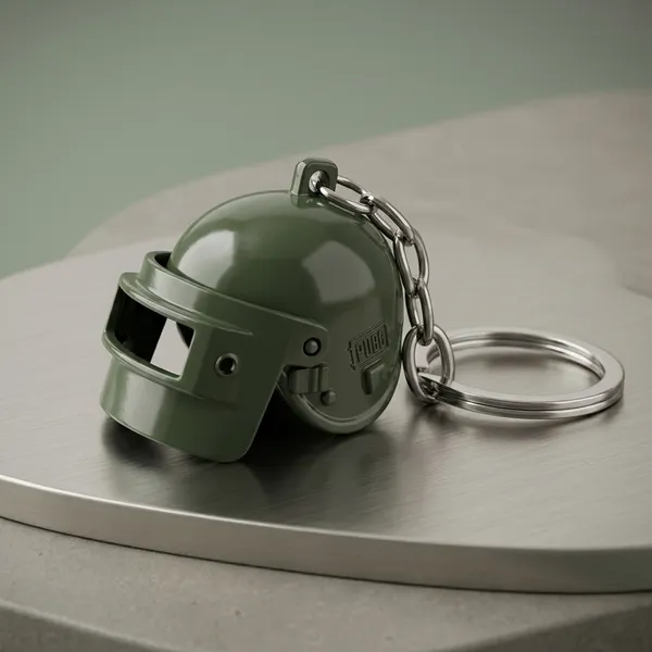 Green_Metal_Keychain_For_Home_Decor_Pack_Of_1