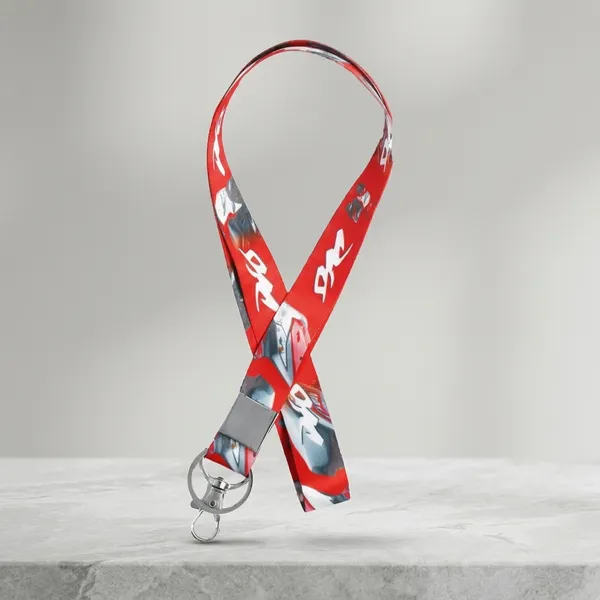 Red_Polyseter_Keychain_For_Home_Decor_Pack_Of_1