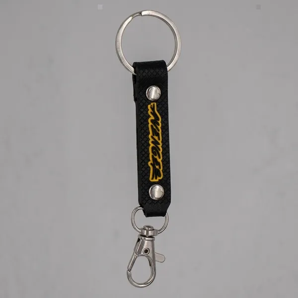 Black_Rubber_Keychain_For_Home_Decor_Pack_Of_1