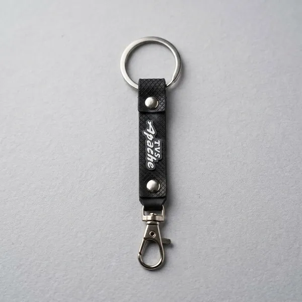 Black_Rubber_Keychain_For_Home_Decor_Pack_Of_1