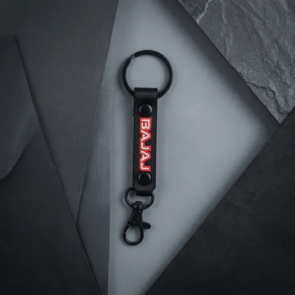 Black_Rubber_Keychain_For_Home_Decor_Pack_Of_1