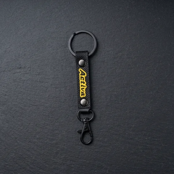 Black_Rubber_Keychain_For_Home_Decor_Pack_Of_1
