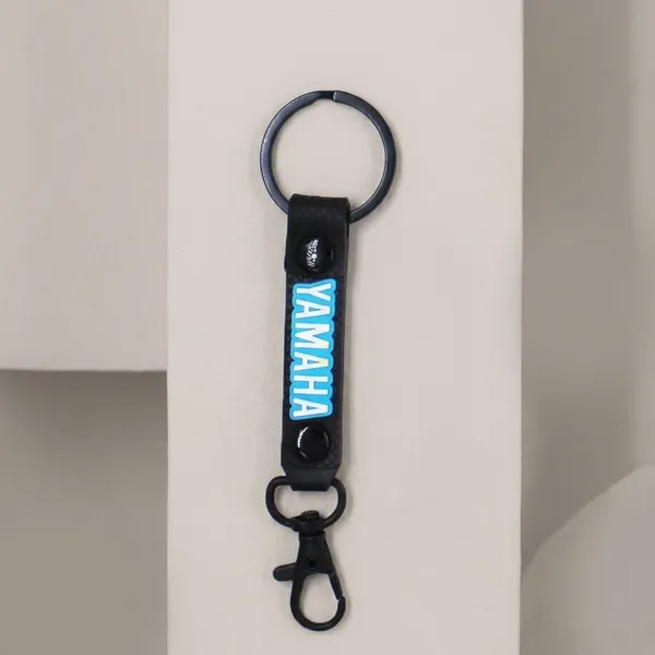 Blue_And_Black_Rubber_Keychain_For_Home_Decor_Pack_Of_1