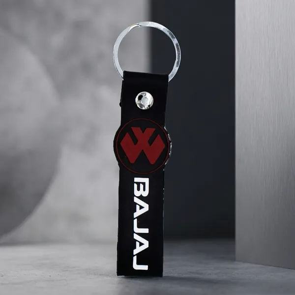 Black_Rubber_Keychain_For_Home_Decor_Pack_Of_1