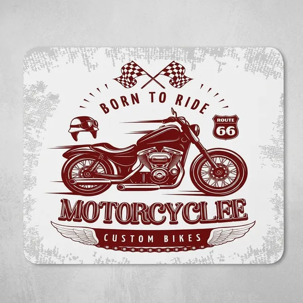 Festilo_Grey_And_Maroon_Rubber_Mouse_Pad
