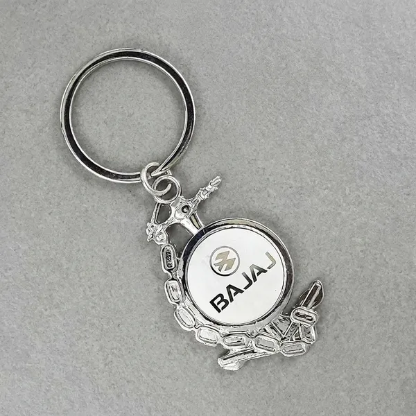 Silver_Vinyl_Keychain_For_Home_Decor_Pack_Of_1