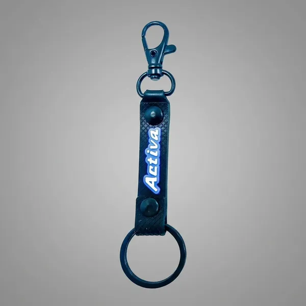 Black_And_Blue_Polyester_Keychain_For_Men_Pack_Of_1