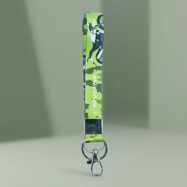 Green_Polyester_Keychain_For_Home_Decor_Pack_Of_1
